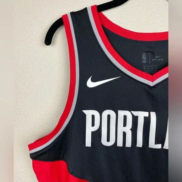 Nike Dri-Fit Men’s Large Portland Trailblazers Basketball Swingman Jersey McColl - Picture 2 of 11